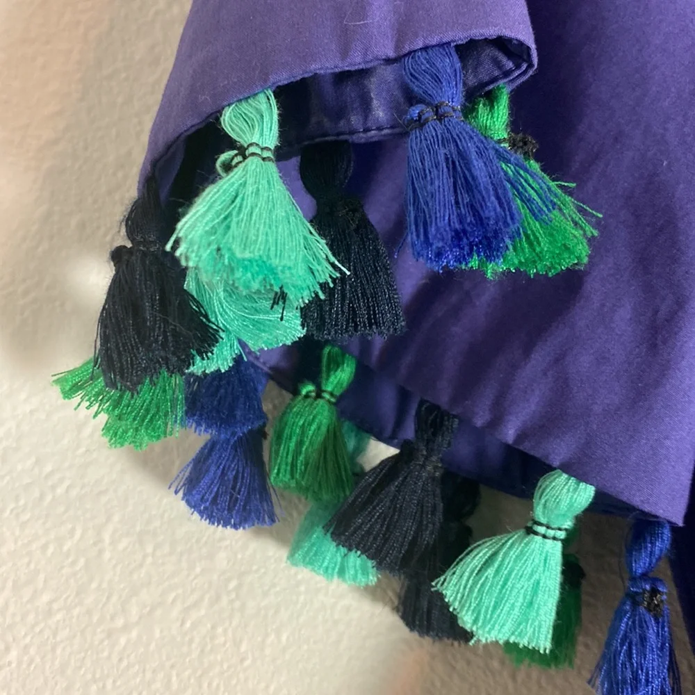 Kate Spade Peacock Plume Poplin Party Dress - Picture 3 of 8